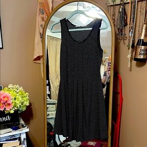 Max Studio Black and White Mini Dress